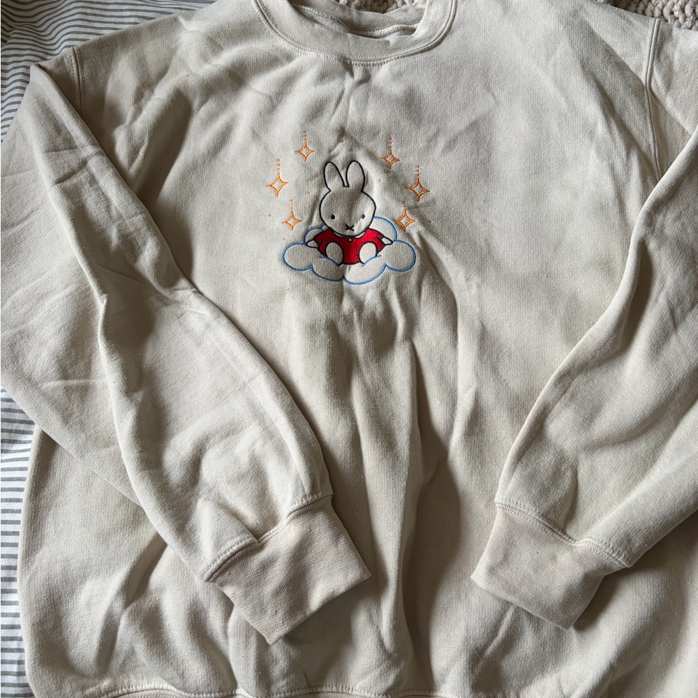 Gildan Miffy Embroidered Crewneck Sweater